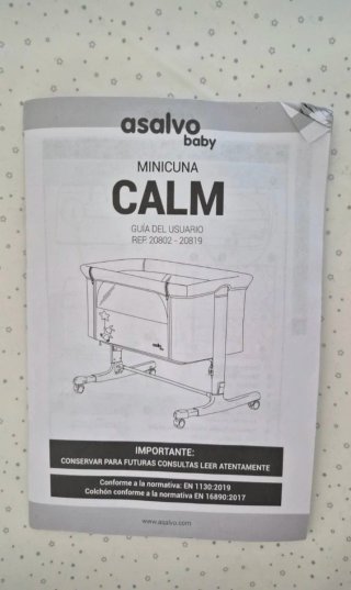 Minicuna Colecho Asalvo Calm