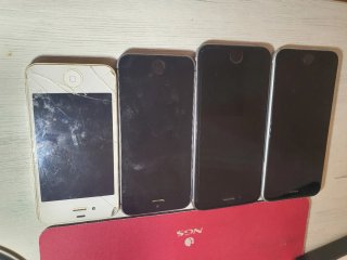 Lote 4 iPhones: 4, SE, 6, 6s