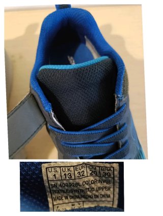 T32 Skechers zapatillas azul