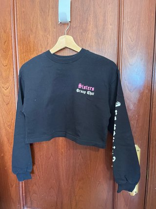 Sudadera Negra Bershka