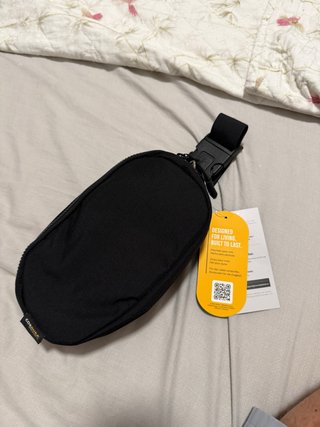 Riñonera Cordura Negra Nueva con seguro