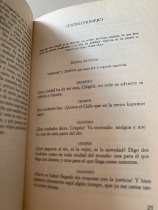 Libro Los intereses creados.