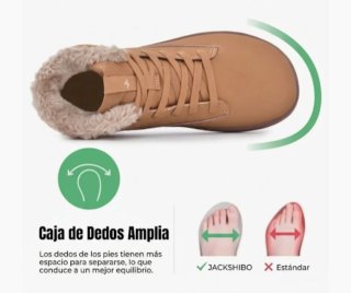 Zapatillas Barefoot Invierno Zero Drop Talla 37