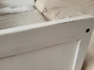 Cuna colecho IKEA con colchón
