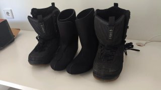 Botas de Snowboard C-SWAN Negras