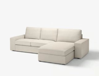Sofá IKEA KIVIK 3 plazas con Chaiselongue
