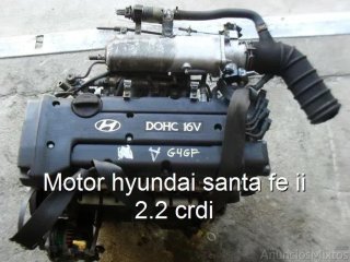 Motor hyundai santa fe ii 2.2 crdi
