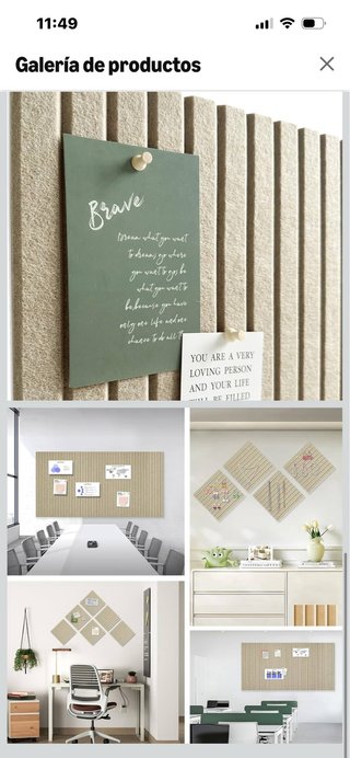 Cuadro de Fieltro Beige