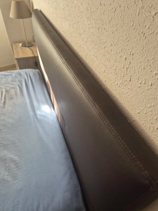Cabecero Cama 135 cm Piel Sintética