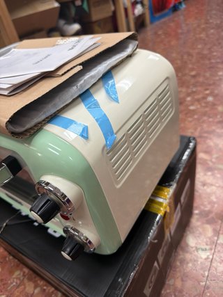 Horno Eléctrico Ariete Vintage 10L