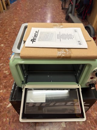 Horno Eléctrico Ariete Vintage 10L