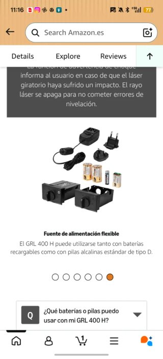 Nivel laser Bosh Exterior 400