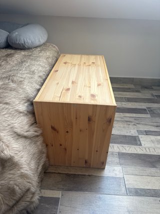 Mueble de madera con 9 cajones