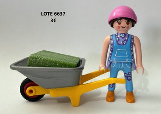 Lote 6634 6635 6636 6637 6638 Playmobil Granjeros