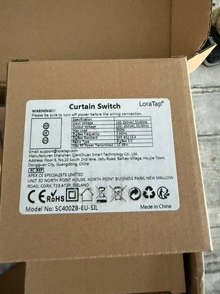 Interruptor Táctil WiFi para Persianas