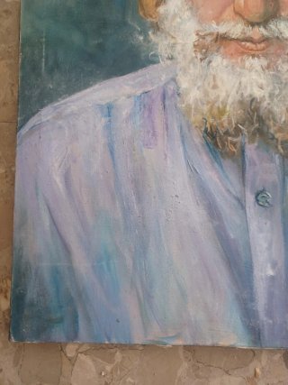Óleo sobre lienzo - Retrato de hombre