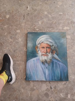 Óleo sobre lienzo - Retrato de hombre