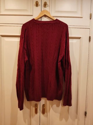 Jersey Tommy Hilfiger Vintage Rojo