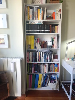 Librería Billy IKEA Blanca 80x28x202