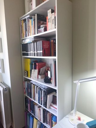 Librería Billy IKEA Blanca 80x28x202