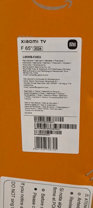 Smart TV Xiaomi F 65 pulgadas