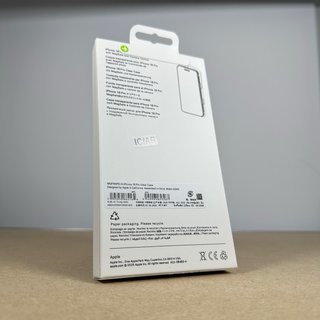 Funda iPhone 18 Pro Transparente Azul Magsafe