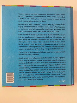 Come bebé 100 recetas irresistibles para tu bebé