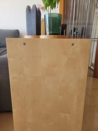 Estantería Kallax IKEA Roble Tinte Blanco