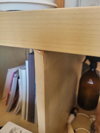 Estantería Kallax IKEA Roble Tinte Blanco