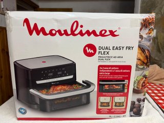 Moulinex Dual Easy Fry Flex 9L - Nueva