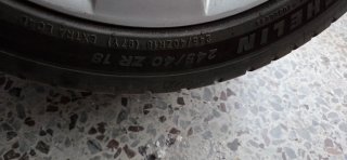 Llantas Audi con Neumáticos 245/40/18