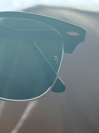 Gafas de Sol Ray-Ban Clubmaster Negro/Dorado