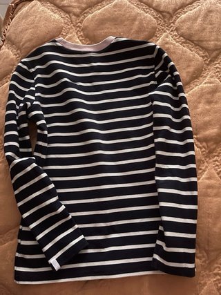 Jersey Lacoste Live Rayas Azul y Blanco