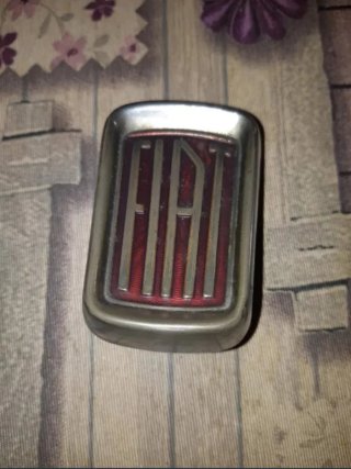Emblema Metálico Clásico Fiat