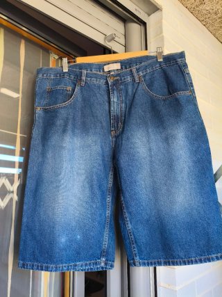 Pantalones cortos vaqueros hombre