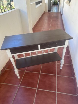Mesa Auxiliar Vintage de Madera
