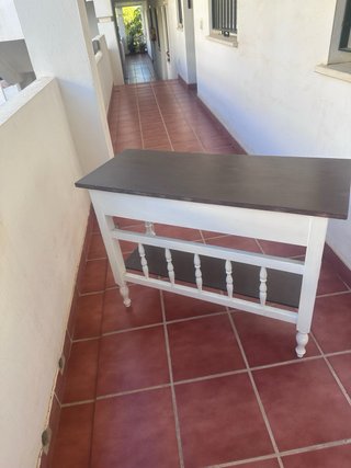 Mesa Auxiliar Vintage de Madera