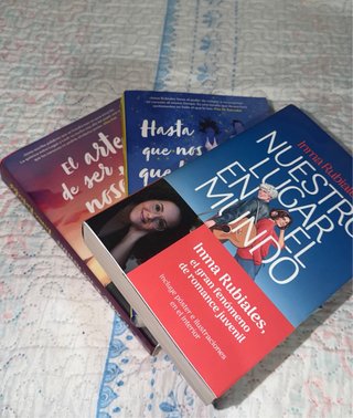 Pack de libros de Inma Rubiales.
