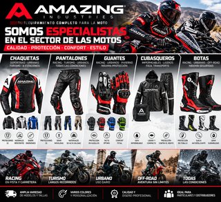 Equipamiento Completo para Moto Amazing Industries