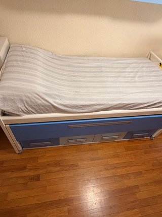Cama nido con cajones