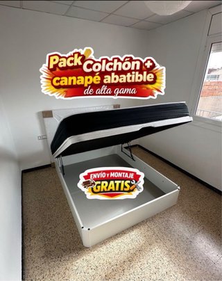 Canapé y colchón de alta GAMA nuevo