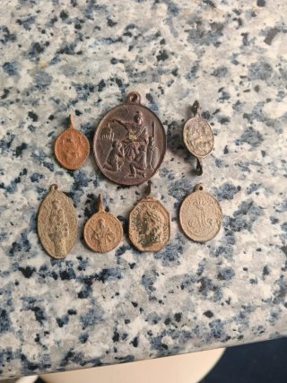 Lote de 7 Medallas Antiguas