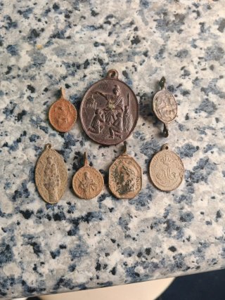 Lote de 7 Medallas Antiguas