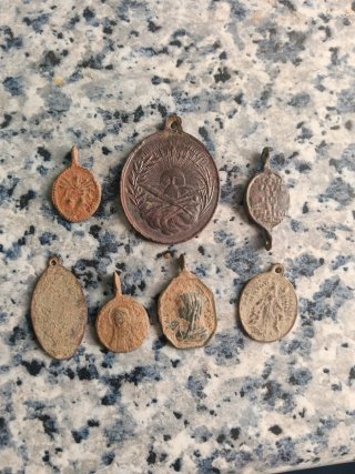 Lote de 7 Medallas Antiguas