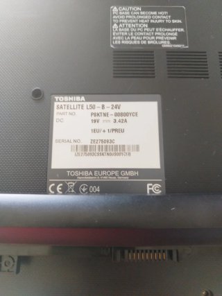 Batería para Portátil Toshiba Satellite L50 -B-24V