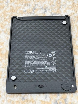 Tablet de Escritura Infantil Negra