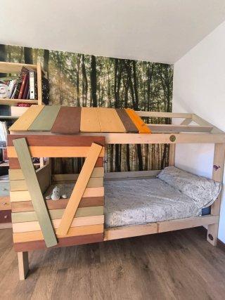 Cama infantil Casita del árbol