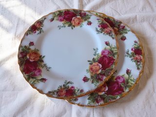 Platos 16cm x 2 Vajilla inglesa Royal Albert OCR