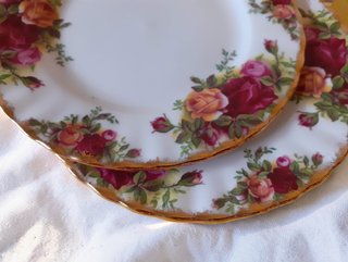 Platos 16cm x 2 Vajilla inglesa Royal Albert OCR