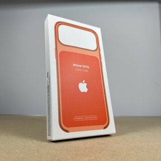 Funda iPhone 18 Pro Transparente Naranja Magsafe